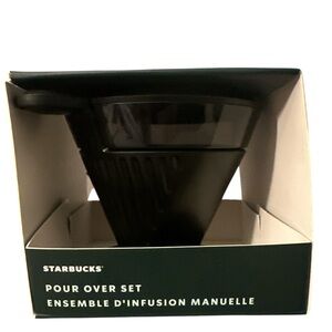 Starbucks Pour Over Set in box black